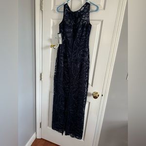 Navy blue dress